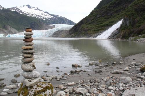 Alaskandream - Glacier waterfall mendenhall