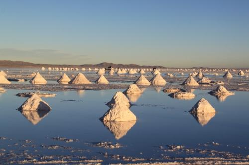 Bolivia - Salt piles 2