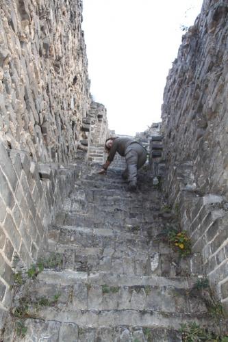 Chinese wall - voeten en handen