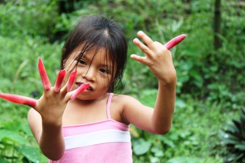 Ecuador - Kind nagels