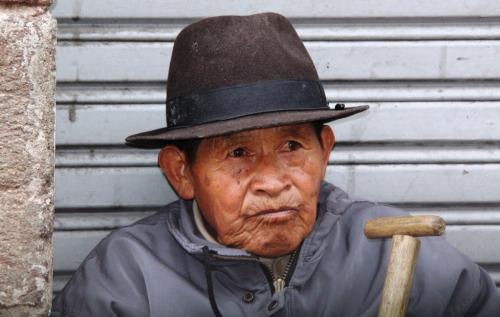 Ecuador - Oude man