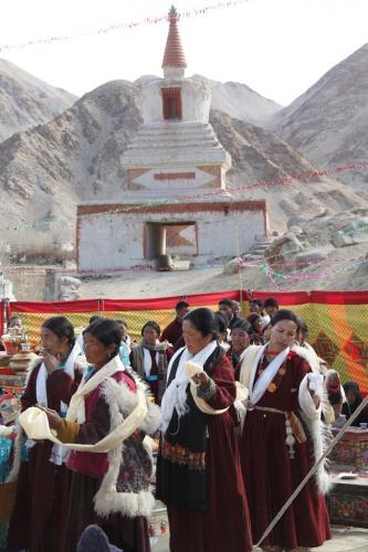 Ladakh - Dansende vrouwen