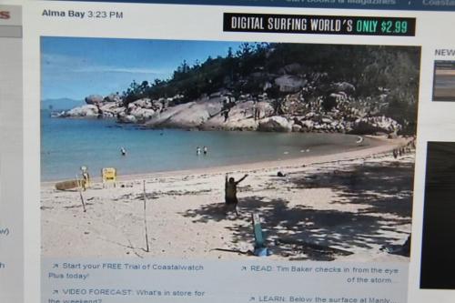 Magnetic Islands - Alma bay webcam