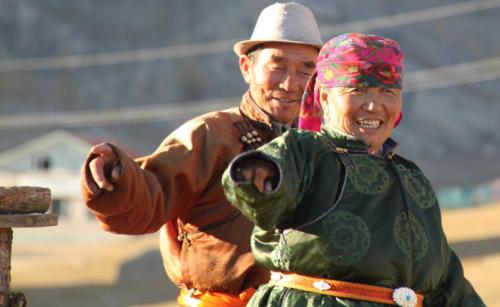 Mongolia - leuk koppel
