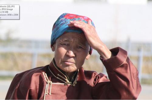 Mongolia - portret vrouw