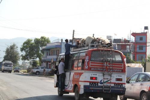 Nepal - Openbare bus