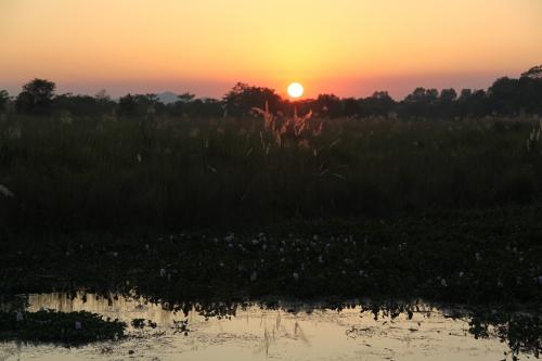 Nepal - Zonsondergang met Olifantsafari