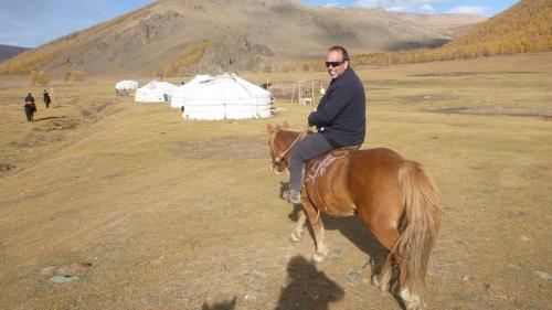 Nomaden - Erwin te paard