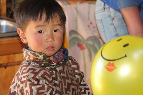 Nomaden - Peuter & ballon