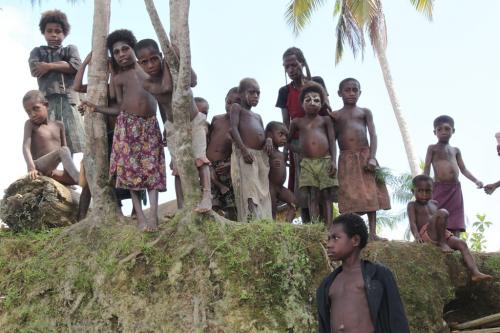 PNG - groep kinderen