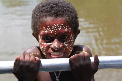 PNG - painted child
