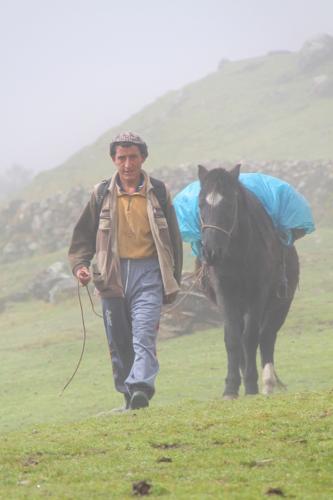 Peru - Indigenous met paard