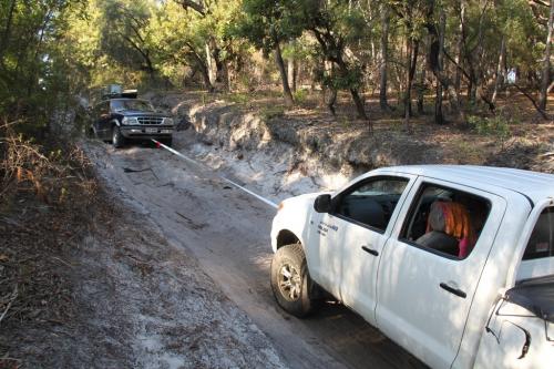 QLD - Fraser solidariteit Jeeps