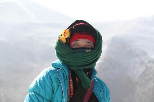 Tibet - Sluier vrouw