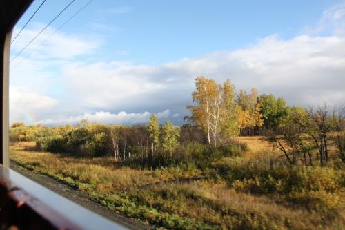Trans Siberian - zicht vanuit trein
